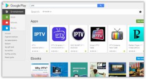 Digital marketplace interface showcasing application deployment on the google play store