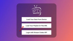 Movies and series VOD library selection layout on iptv smarters pro