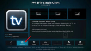 Streaming application dashboard running on a television display showing live channel categories optimized as iptv for xbox
