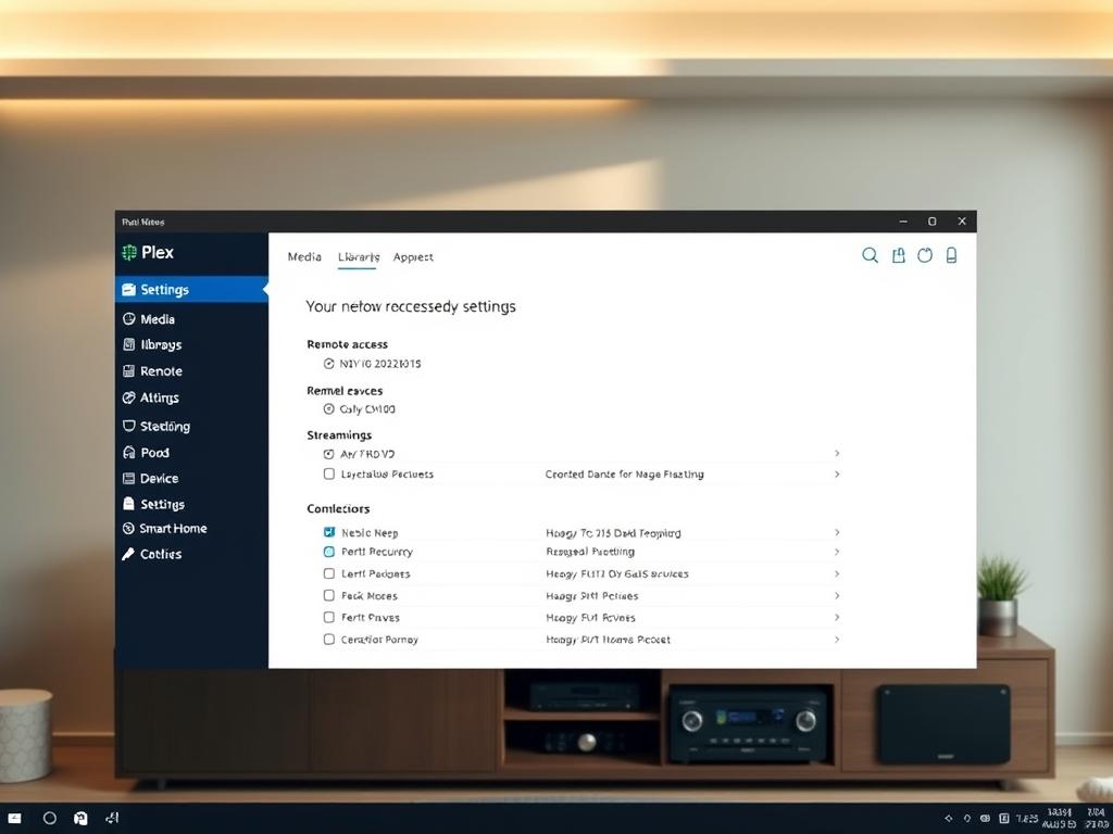 Plex Media Server Configuration