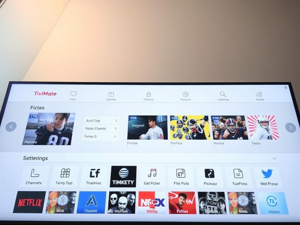 tivimate app interface