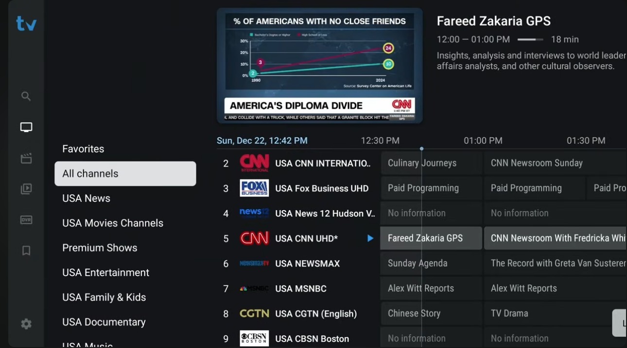 Hassan M. IPTV setup
