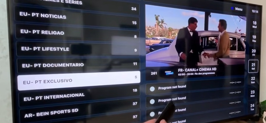 Jason R. IPTV setup