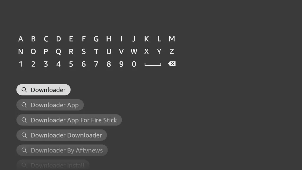 Downloader application URL input field showing an active typing prompt inline with modern setup trends
